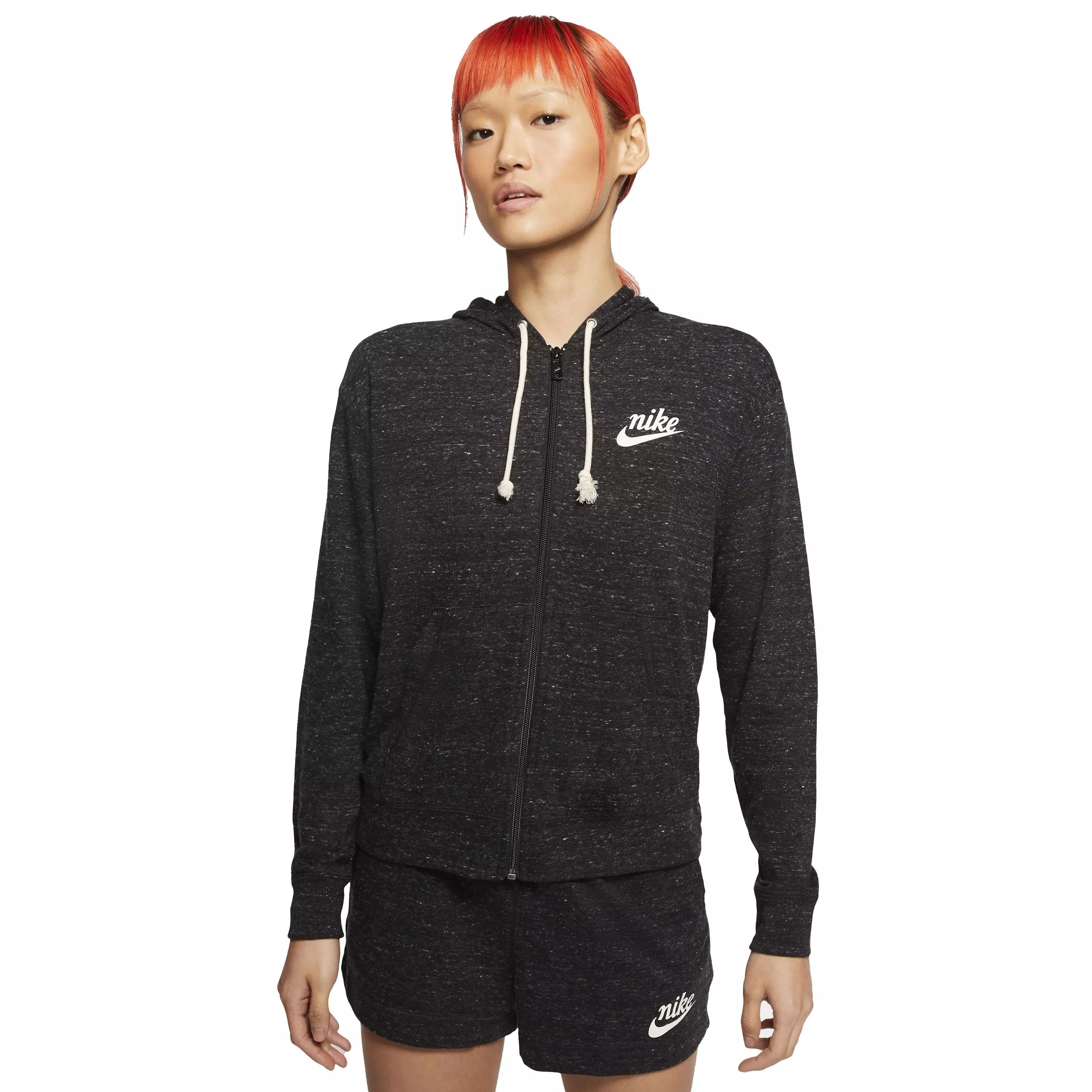 Nike women's gym on sale vintage full zip hoodie